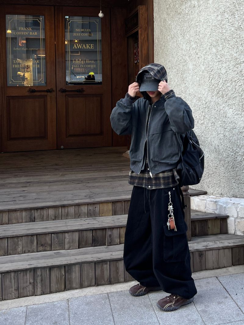 Ex Cargo Cotton Balloon Pants (3 Colors)