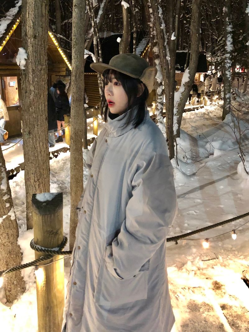 (quilted beam) Biei raglan padding coat