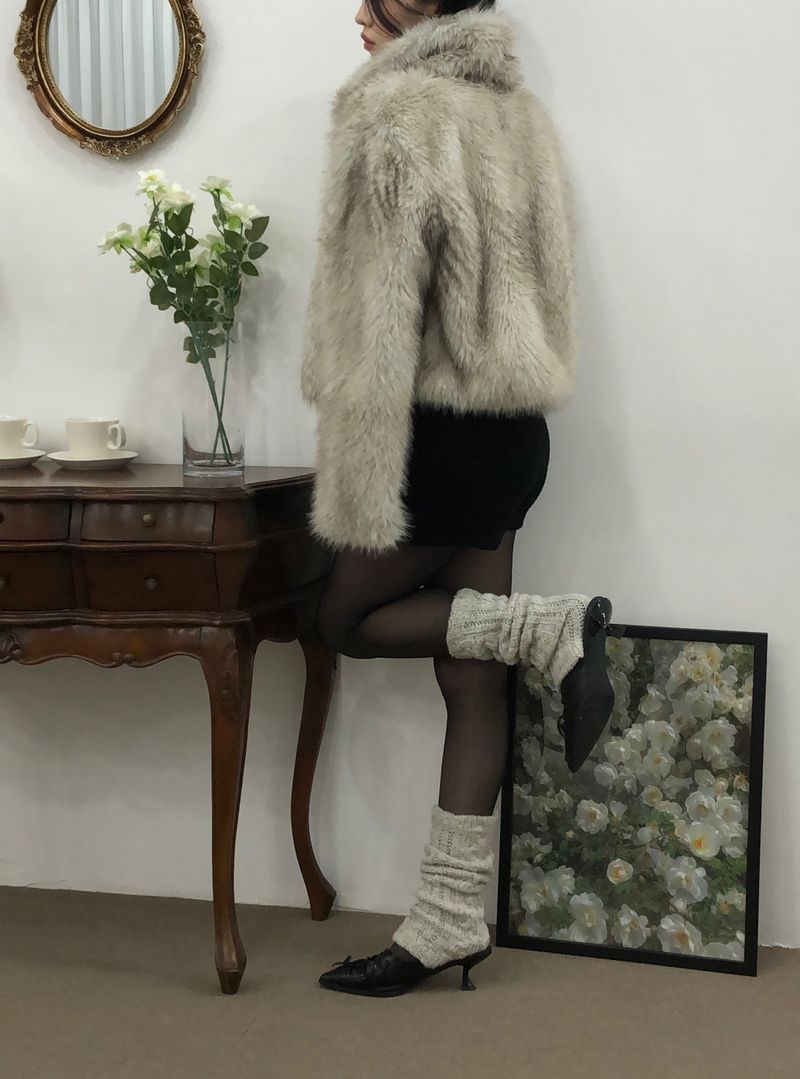 Maxi Vintage Fur Jacket