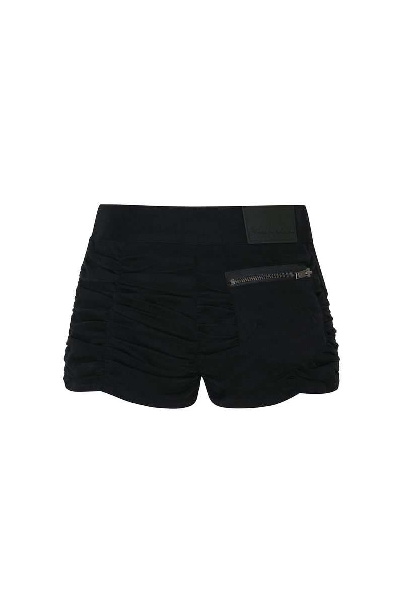 VIOLA BELTED SHORTS black
