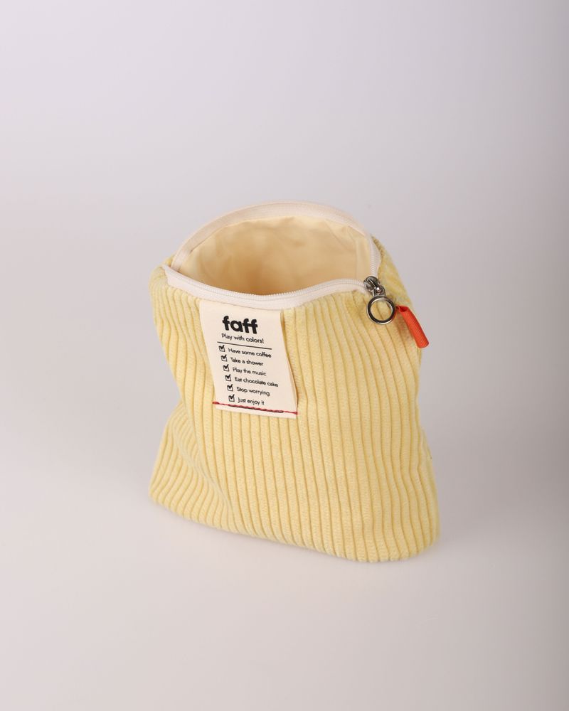 faff Pouch Corduroy Butter
