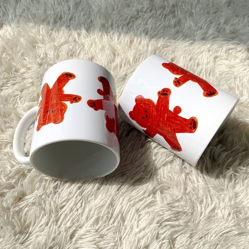 HAPPY BEAR MUG CUP
