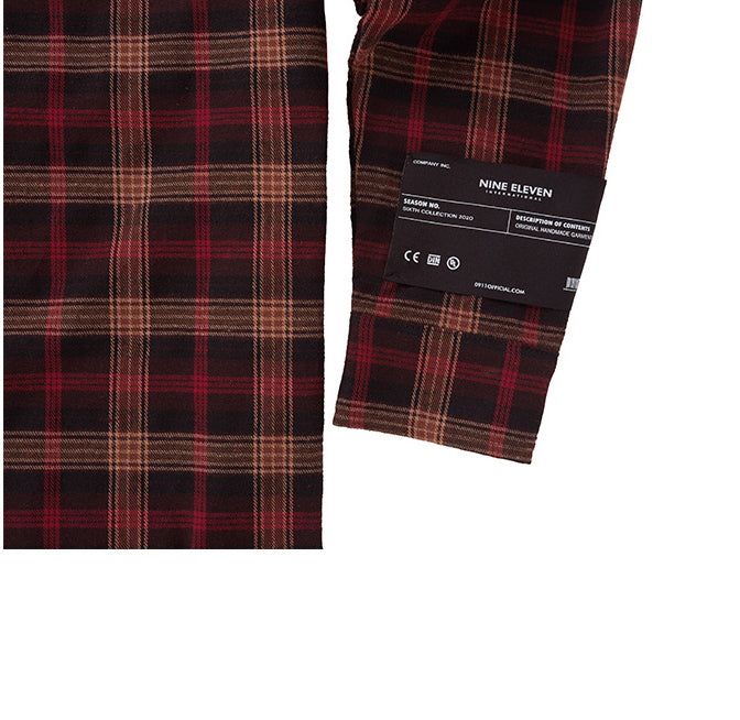 Loose-fit check shirts