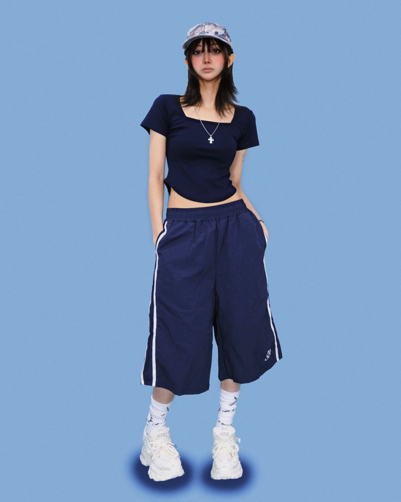 young trek bermuda wide pants