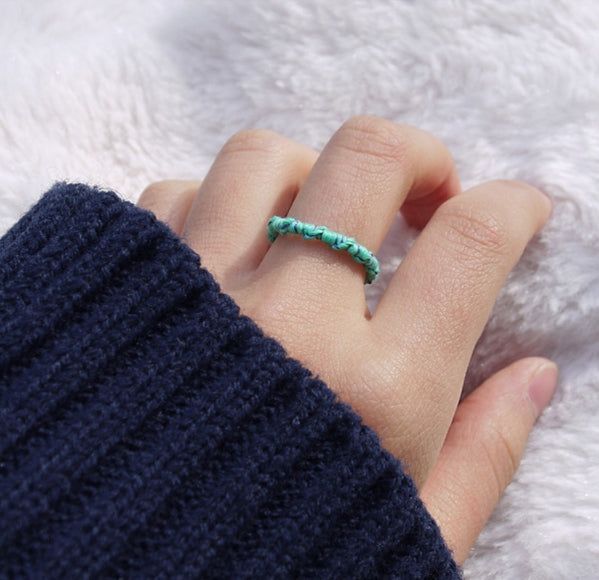 [CCNMADE] LETTER RING 2 (MIX Red)