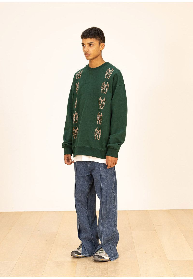 MN BONE OVERSIZED SWEAT SHIRTS