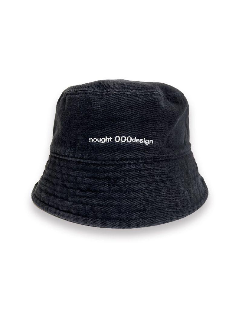 000design Logo Bucket Hat / Black