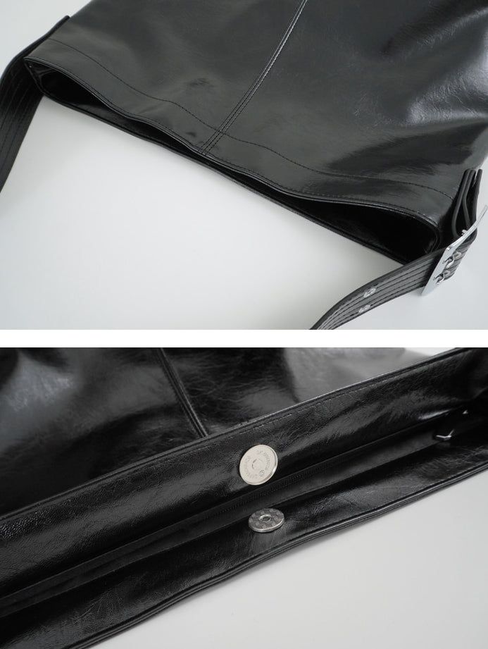 Camu wide strap shouder bag