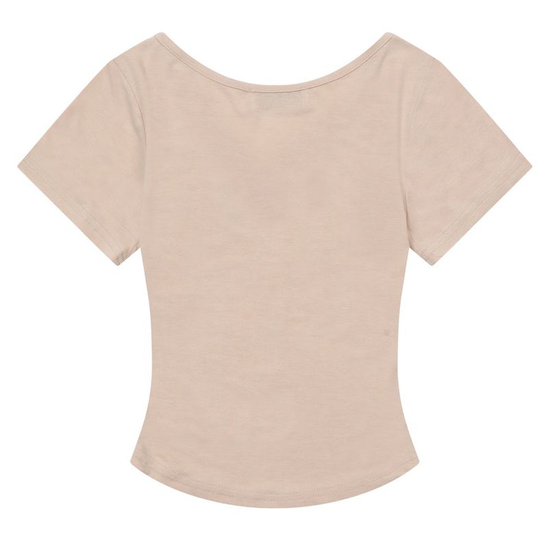 ONYX SIGNATURE LOGO V-NECK HALF T (5COLOR)