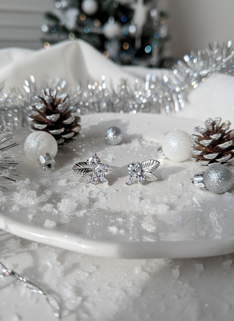 Elf Leaves Piercing - Silver Color