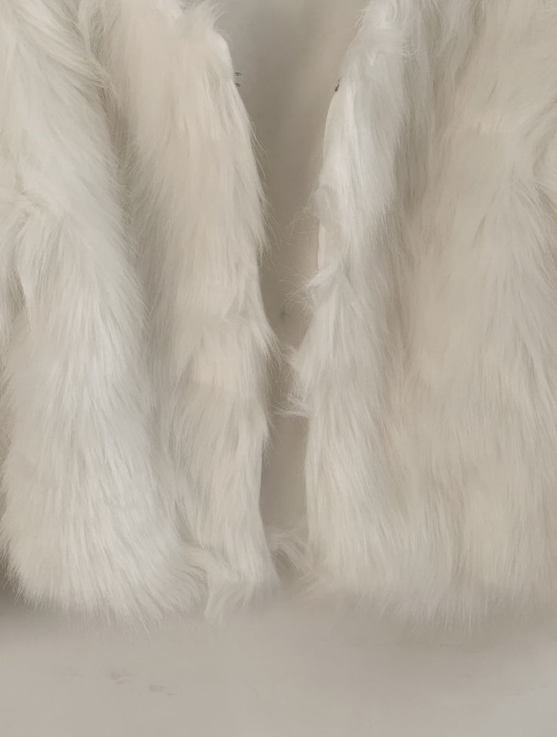 Uress Vintage Fur Jacket (White)