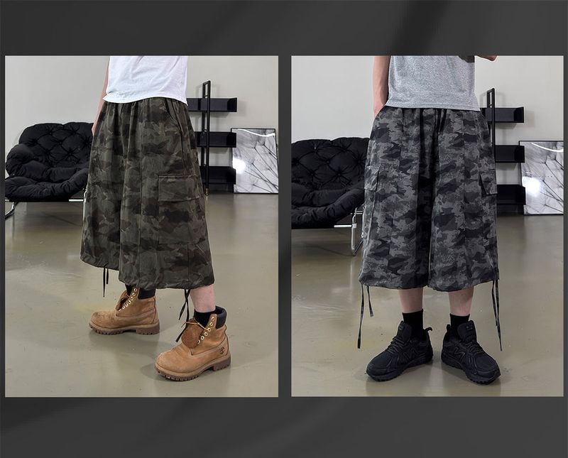 Jeb Military Camo Bermuda Pants
