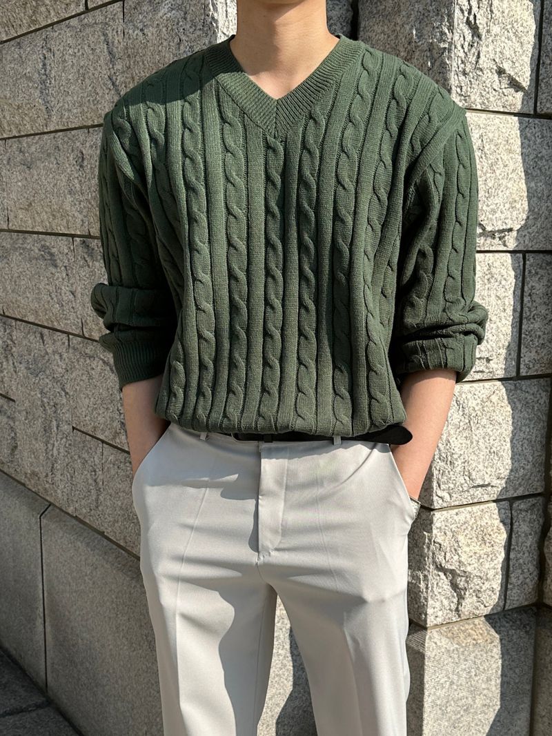 Ino Semi-Wide Slacks (3 colors)