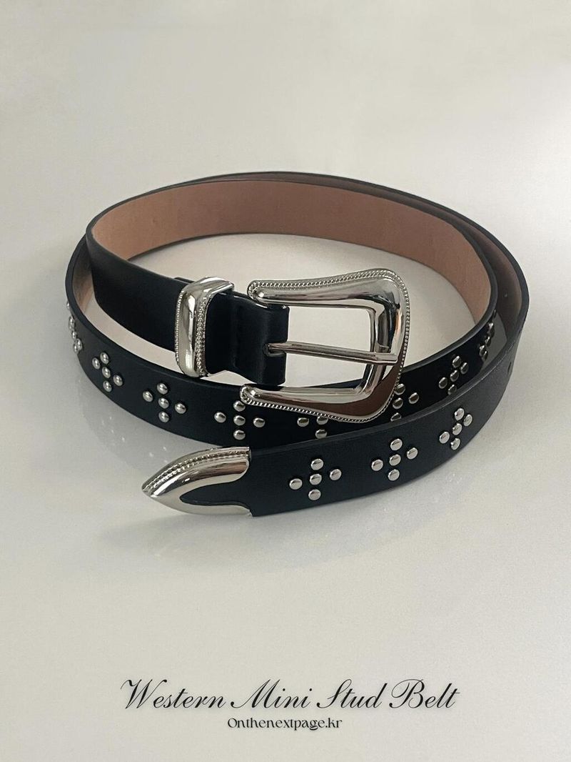 Western Mini Stud Belt