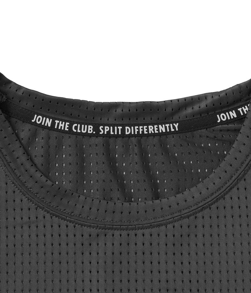 Air Vent Solid T-Shirt (Charcoal)