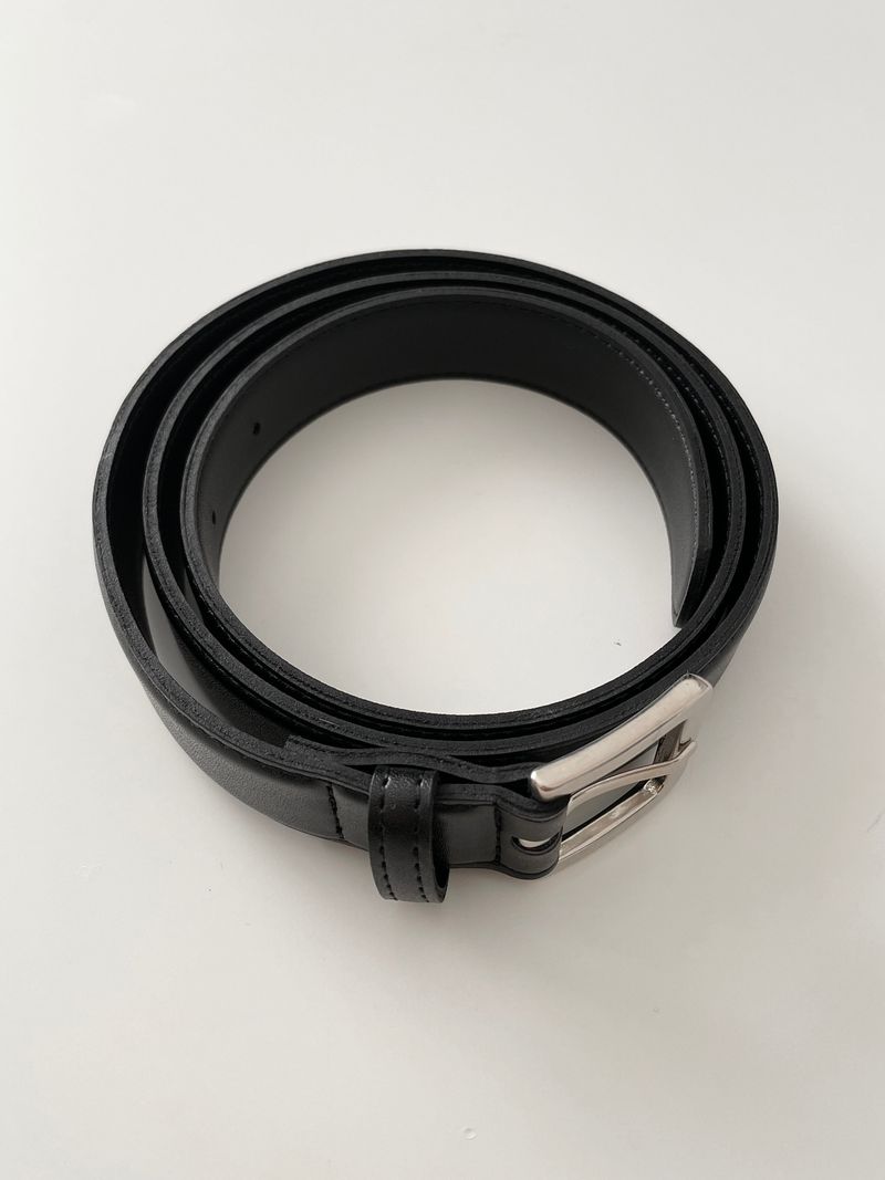 Oblong buckle belt 