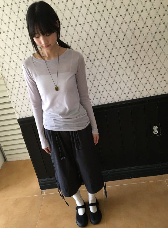 Yubiti Strap Bermuda Capri Pants