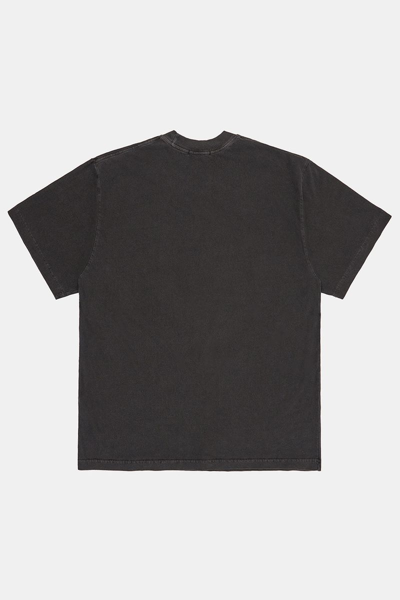 The world printing over t-shirt