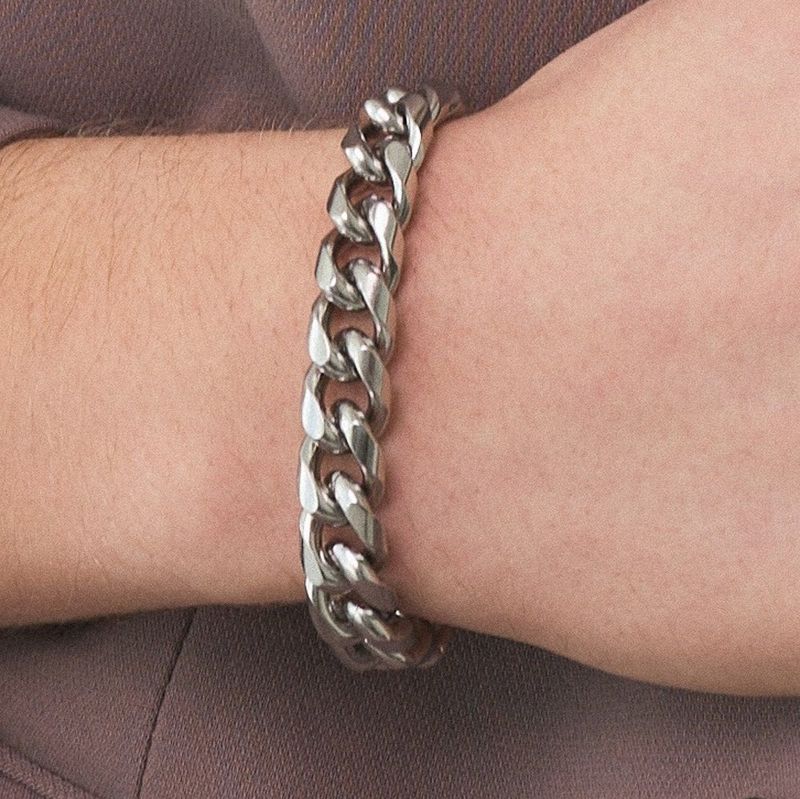 BASSCLEF（ベースクレフ）の「Men's Buckle Bracelet Stainless Steel Chain_CLEF OG No.1 BRC（Accessories）」