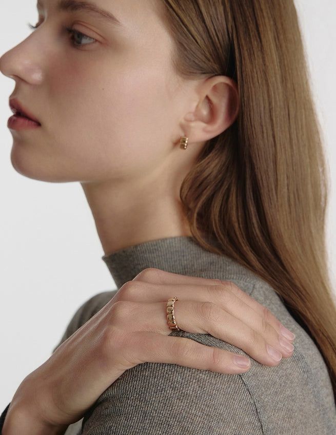 26SS★ Iceblock Silver Ring M