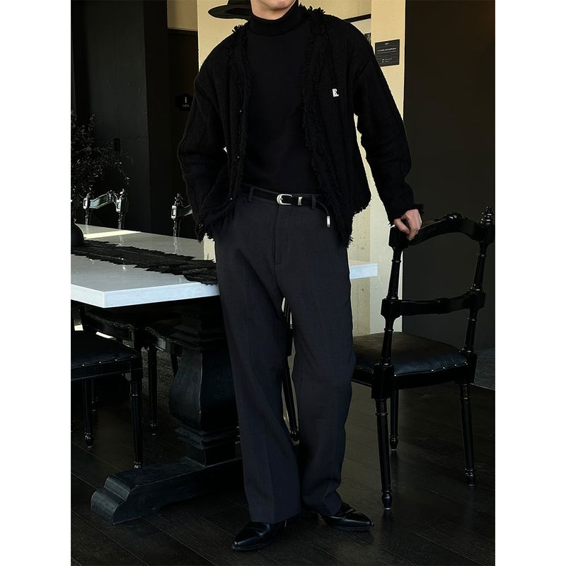  [F/W] Banding boots cut slacks(5color)