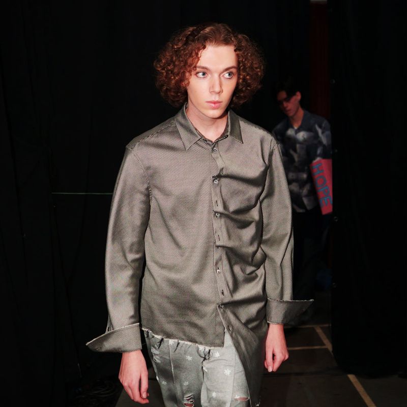 Erroneous Shirt (wool stripe)