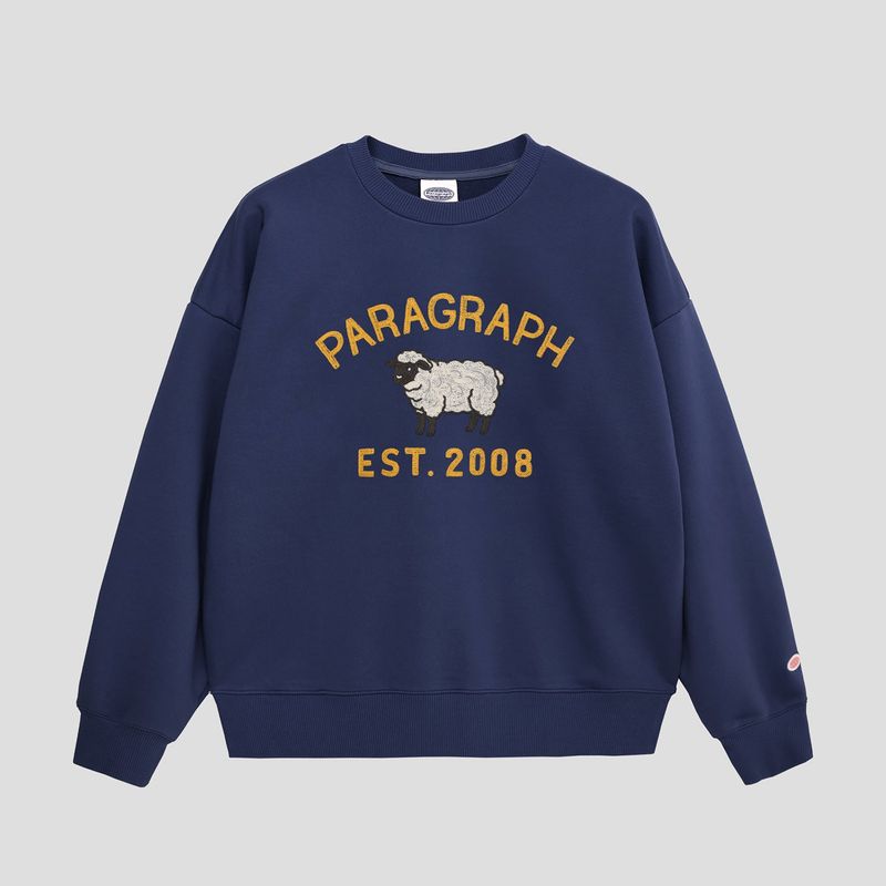 PARAGRAPH（パラグラフ）の「シープクルー ネイビー（トップス）」