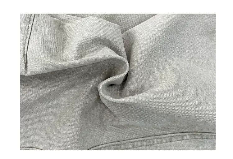 Multi-Pocket Jeans Wide Casual Pants