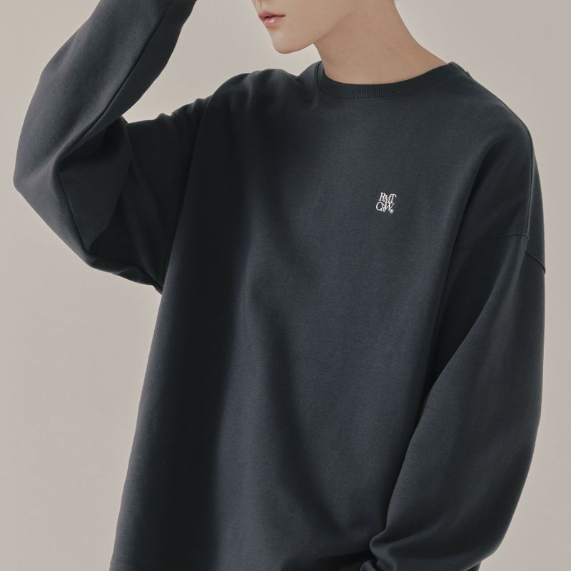 ROMANTIC CROWN（ロマンティッククラウン）の「RECENT BASIC LONG SLEEVE_CHARCOAL（Tops）」