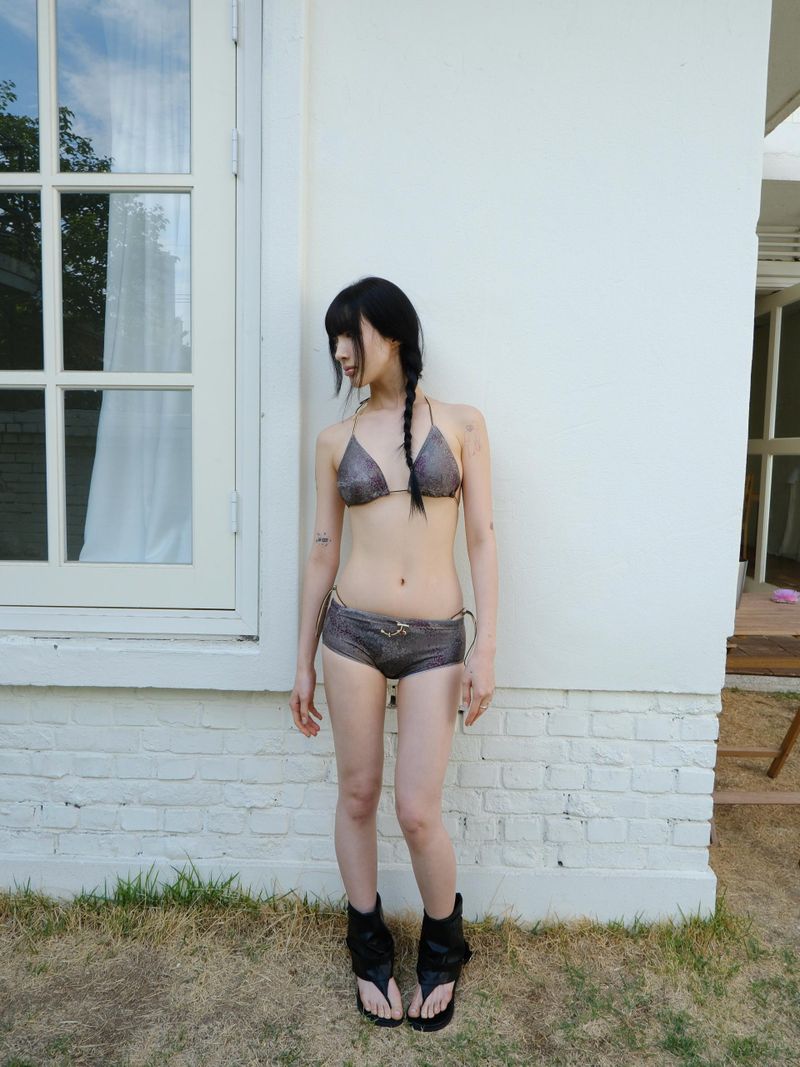 military strap bikini