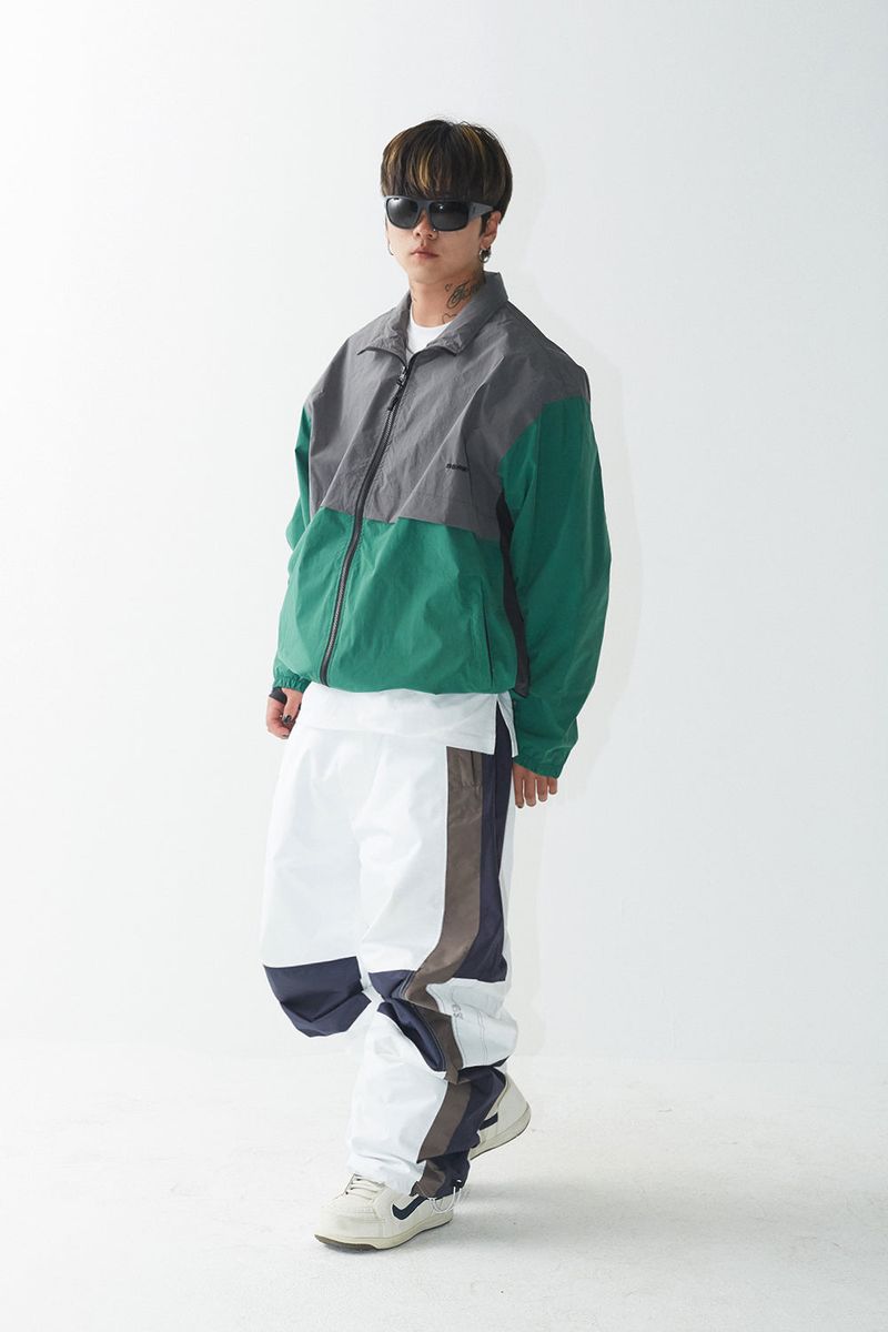 BSR2223FWJK057 MCS WIDE JACKET GRAY GREEN