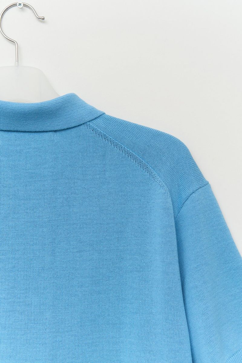 Matthew Button Collar Knit