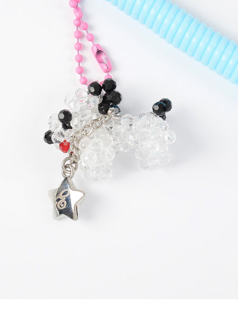 CUTE PUPPY KEY CHAIN BAG CHARM