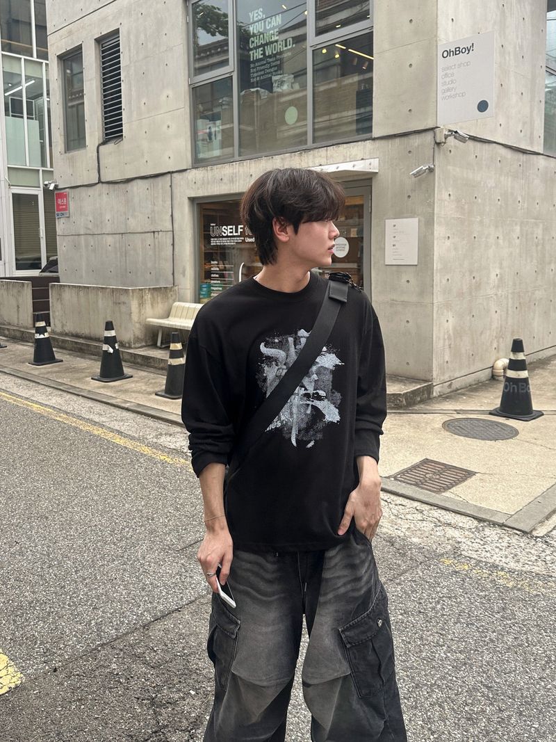 Sigma Printed Long Sleeve T-shirt
