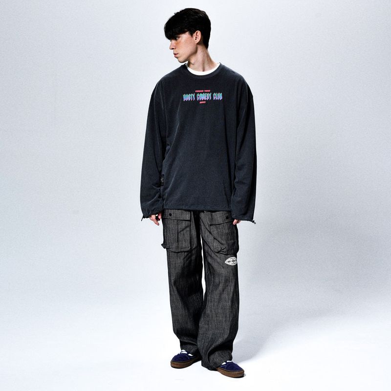 TANZA PIGMENT LONG SLEEVE TEE