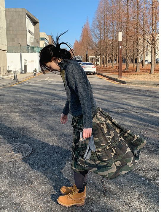 HENLEY ANORAK SWEATER (5C)