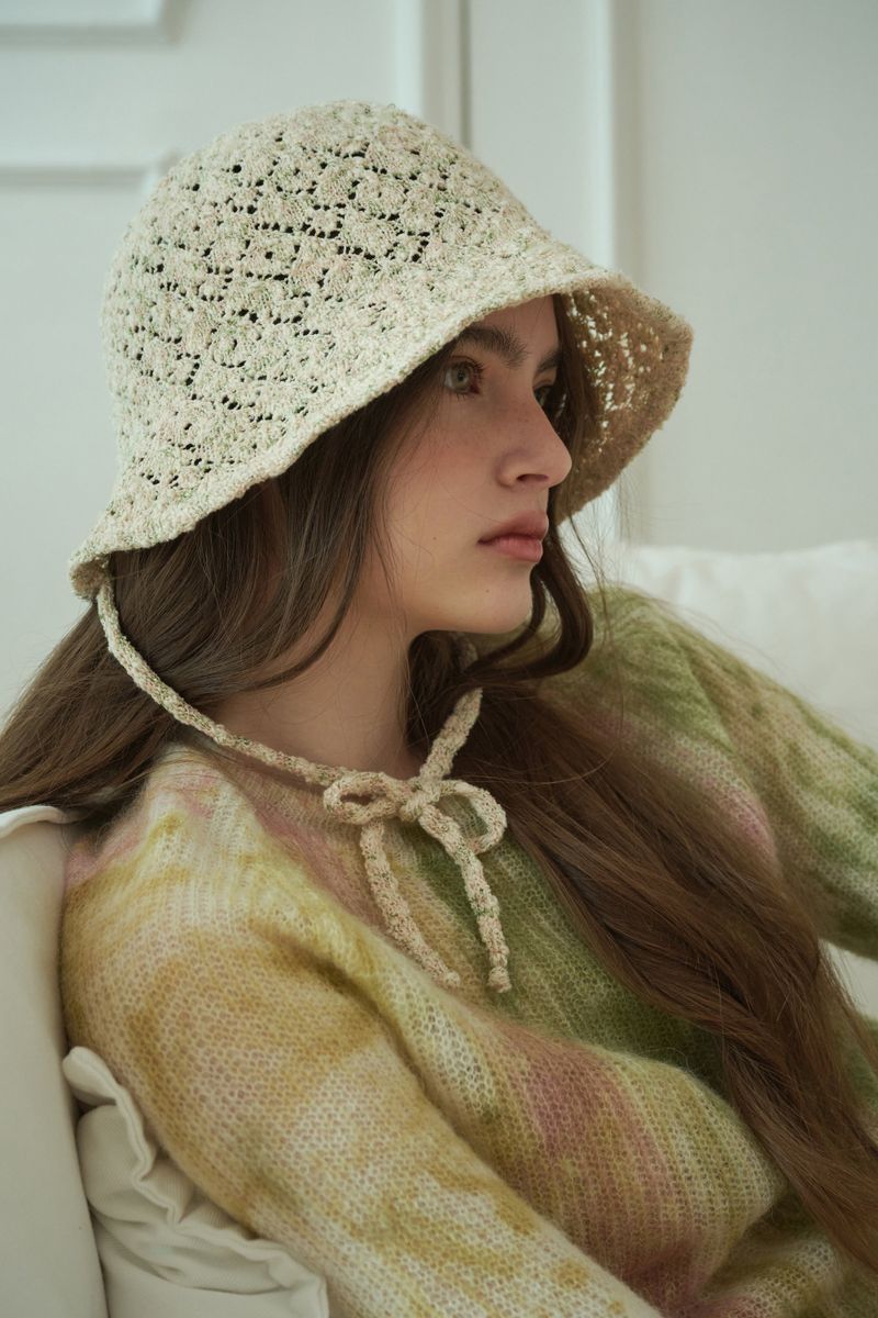 JARDIN bonnet hat_flower