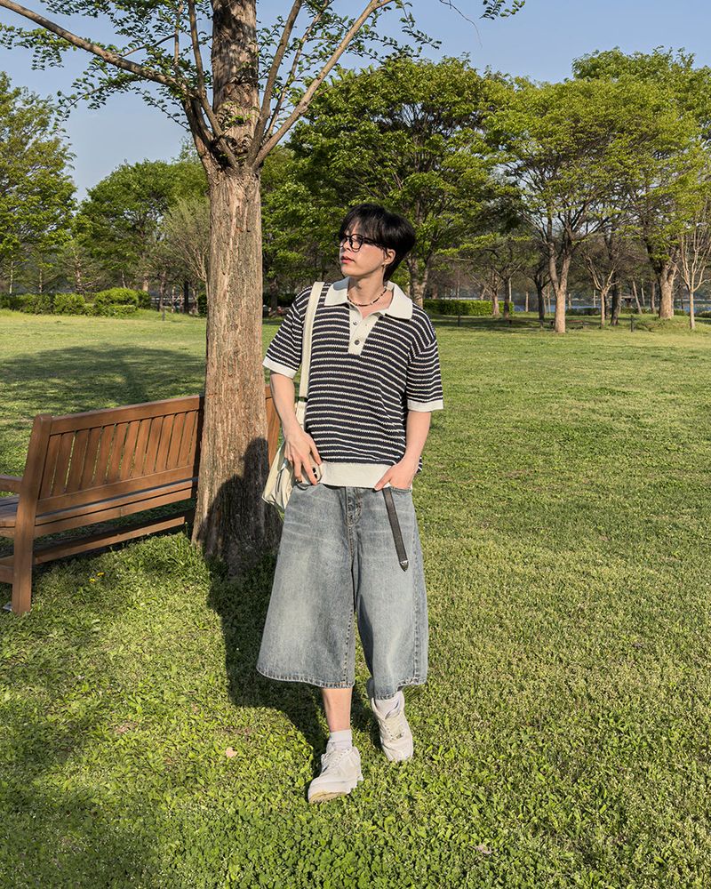 Pale Gracy Bermuda Denim