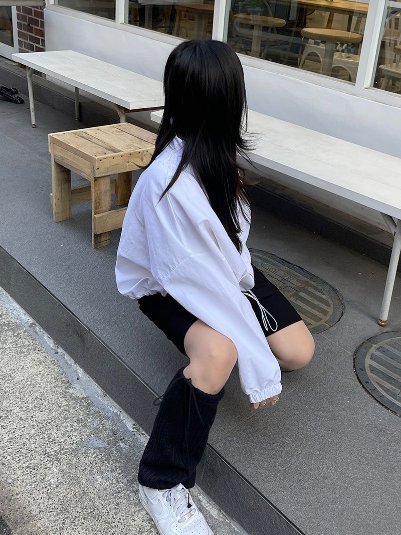 Spring Volume Windbreaker