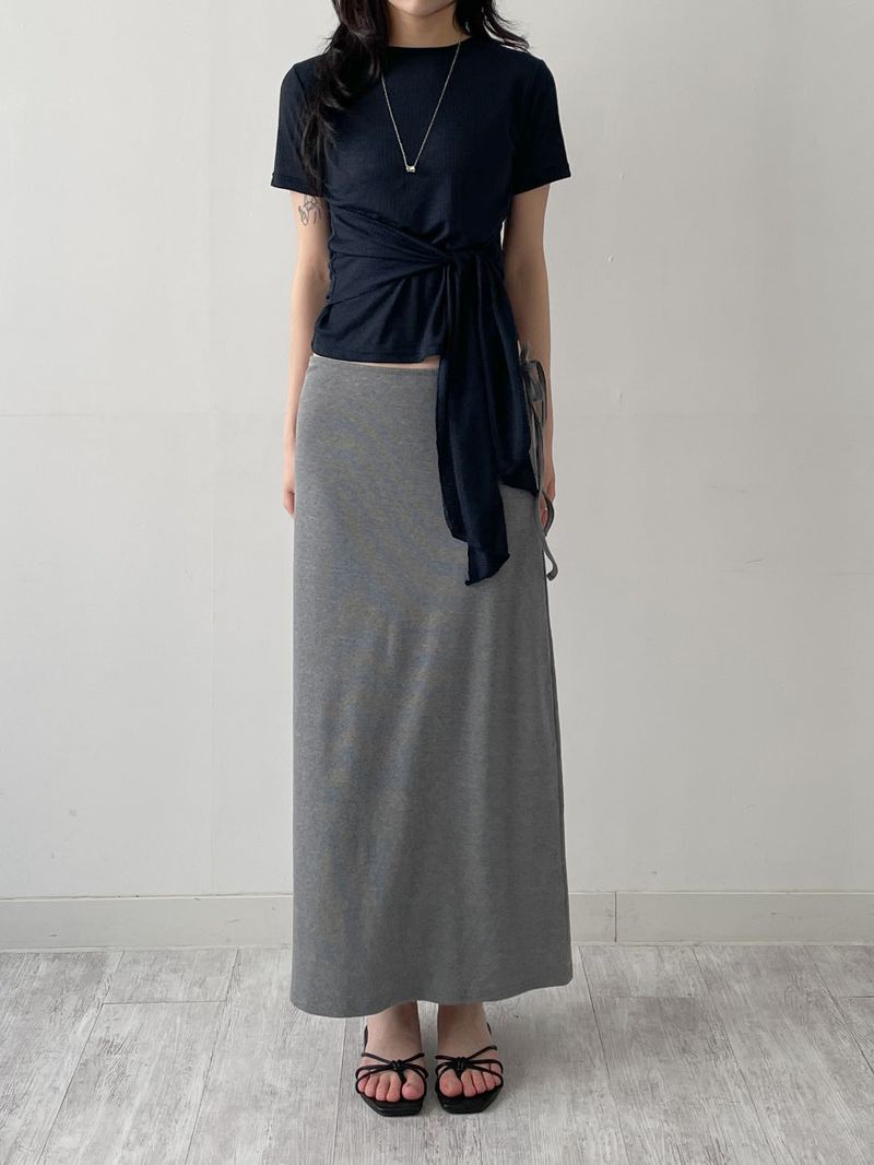 Coz Strap Long Skirt