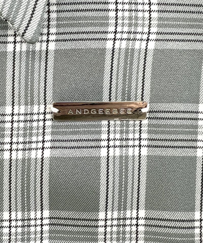 ダブルジップクロップドシャツ