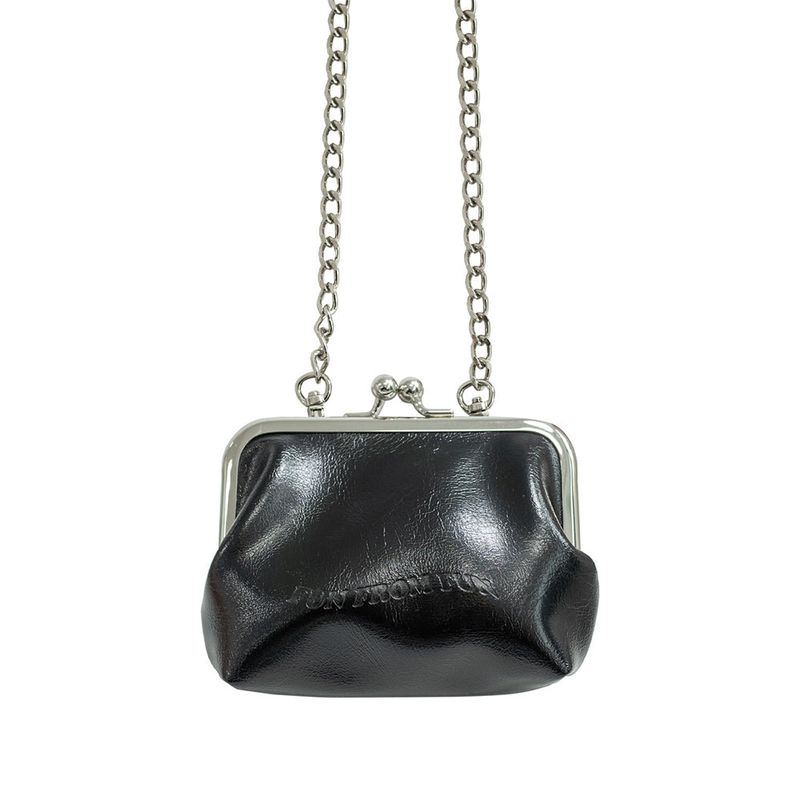  OLSEN FRAME WALLET, BLACK