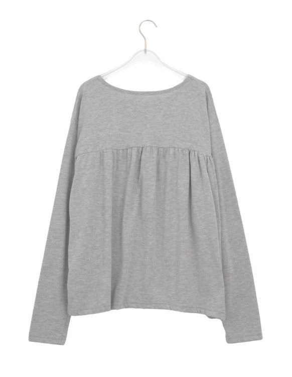 26FW★ [BAONHAUS] Koiren Frill Long Sleeve Tee