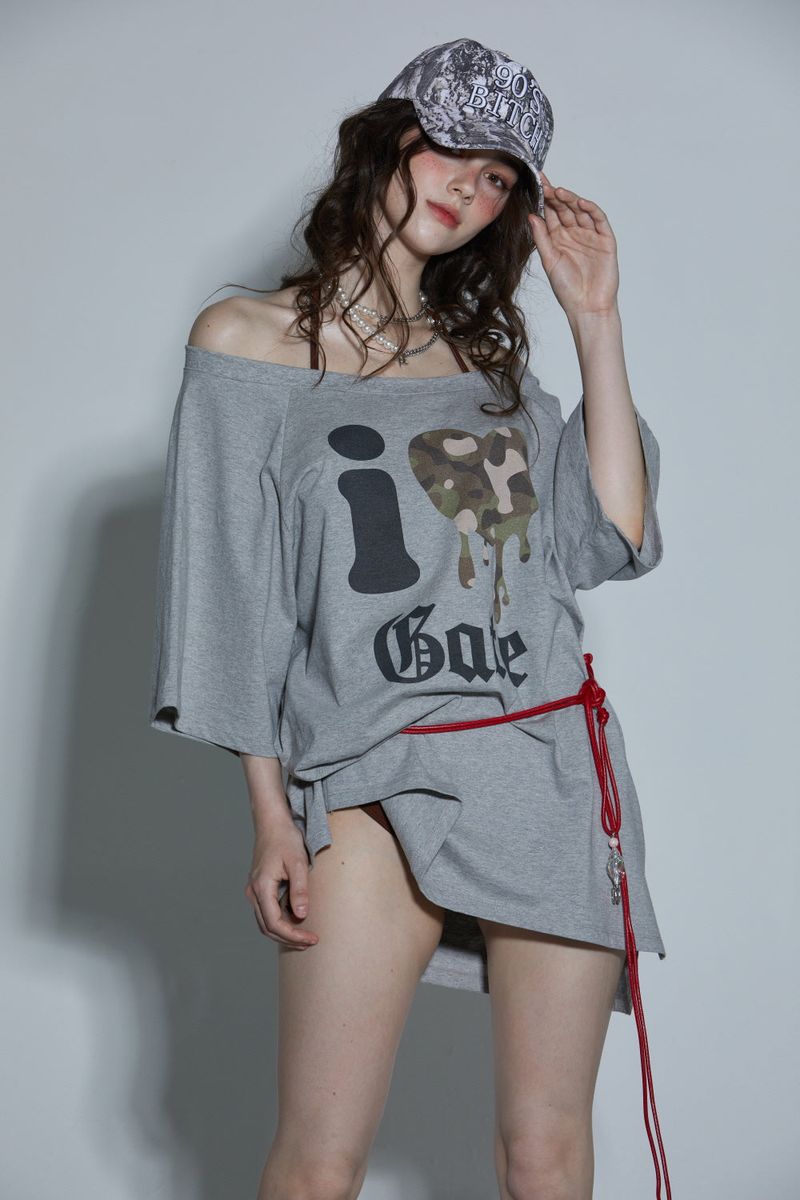 LOVE CAMO T-SHIRT
