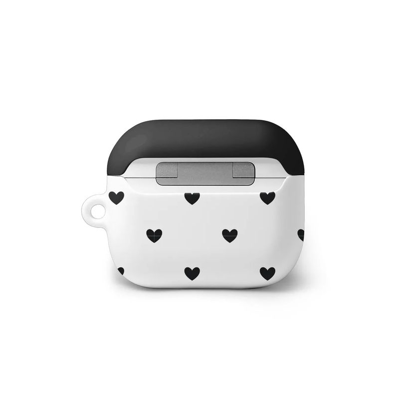 black love dot AirPods case