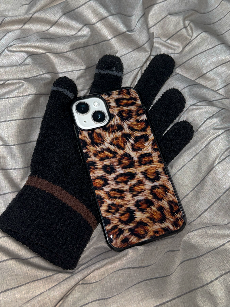 [MADE] Leopard phone case