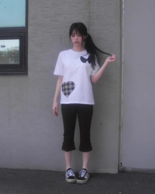 frill leggings pants
