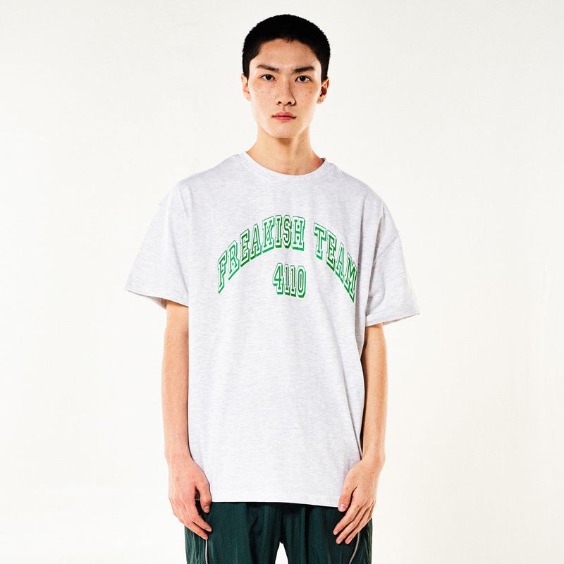 freakishbuilding(フリーキッシュビルディング)の「FREAKISH 4110 SHORT SLEEVE T-SHIRTS (LIGHT MELANGE)(Tops)」