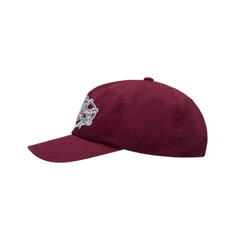 Weekend warrior needlework 5 panels ballcap (Burgundy)