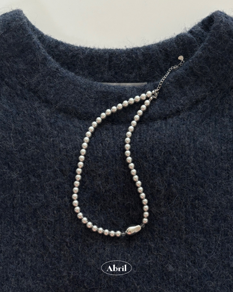 Silver Bell Necklace